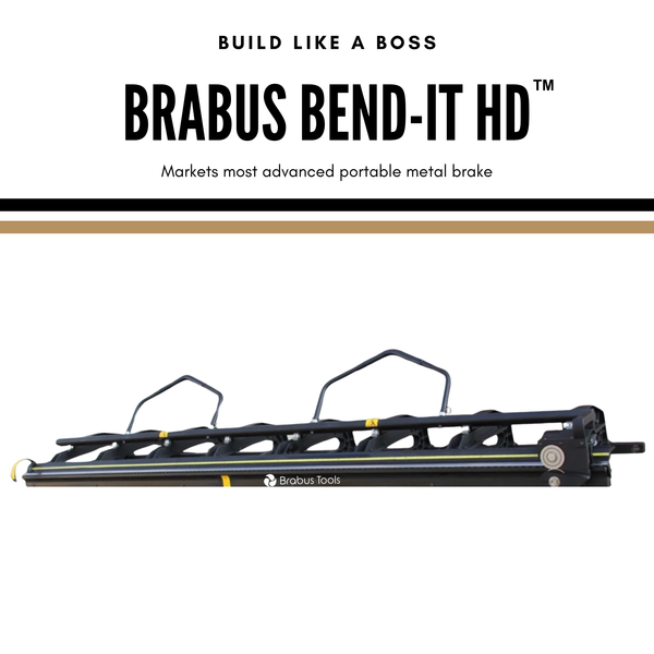 Brabus Bend-It HD™ | 22” Throat Heavy Duty Metal Brake 10’6”