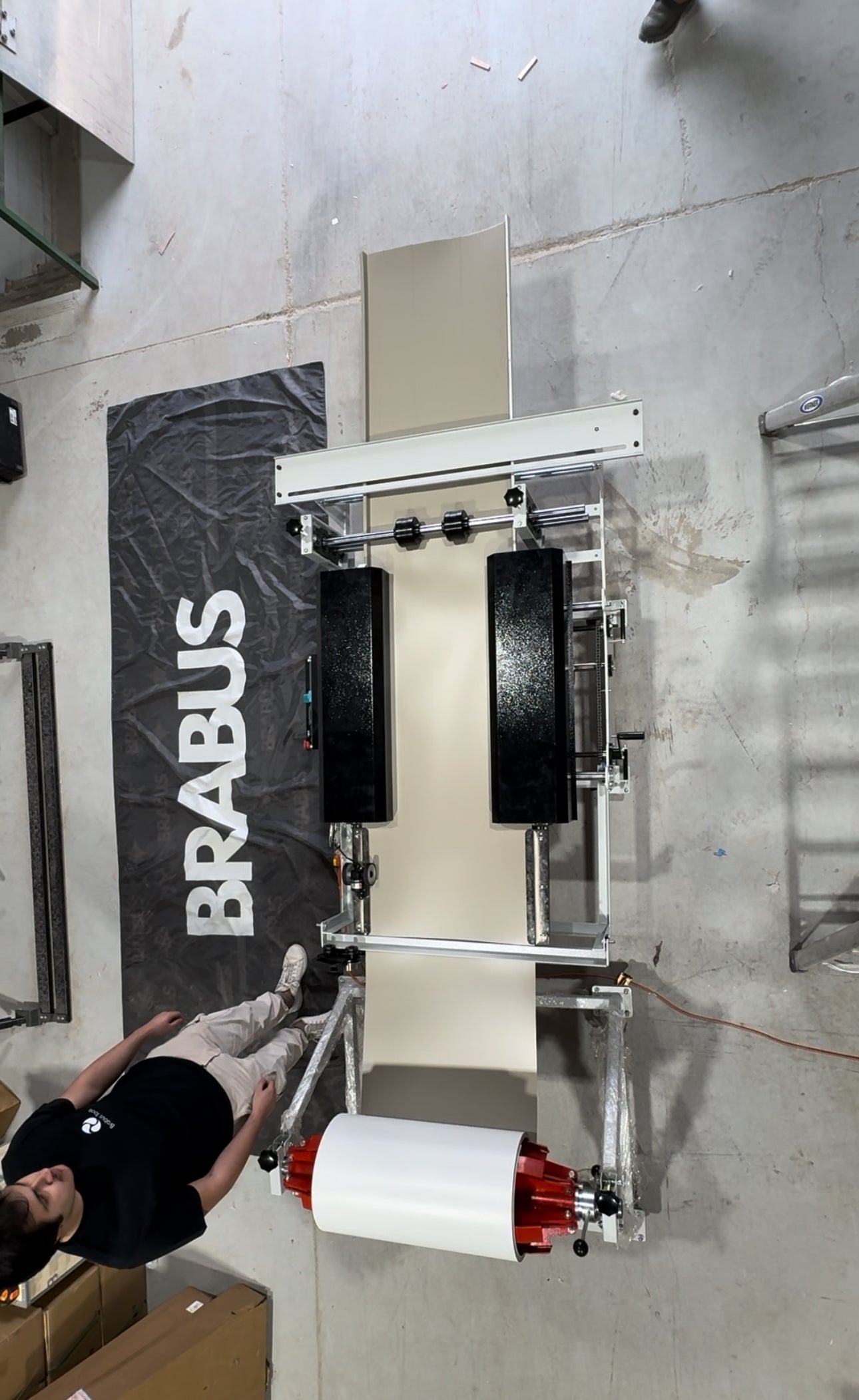 Brabus Express Roofline Pro® Portable Standing Seam Machine - Brabus Tools Inc