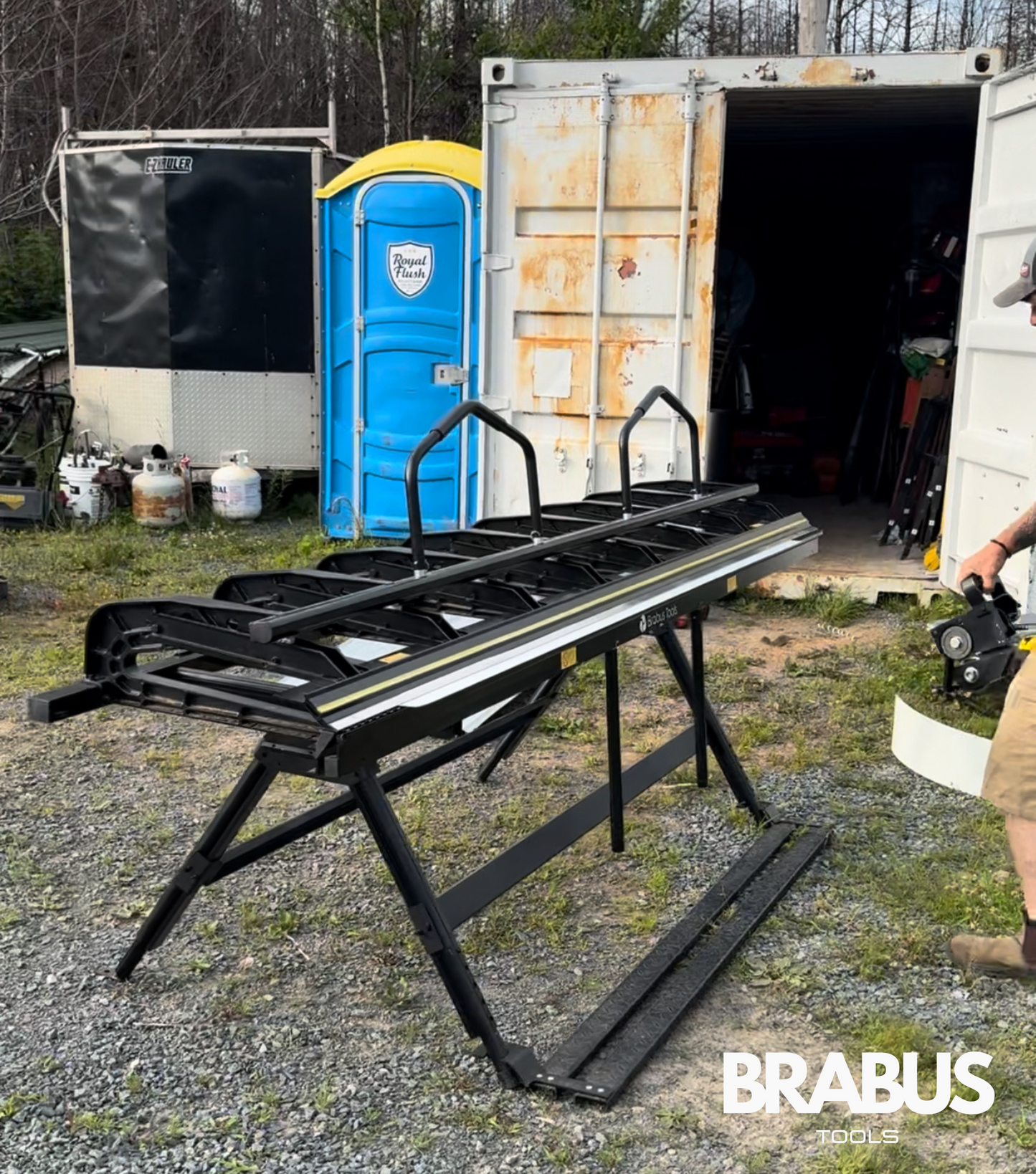 Brabus Bend-It HD Combo® 10’6” Portable Metal brake. Full set-up heavy duty brake - Brabus Tools Inc