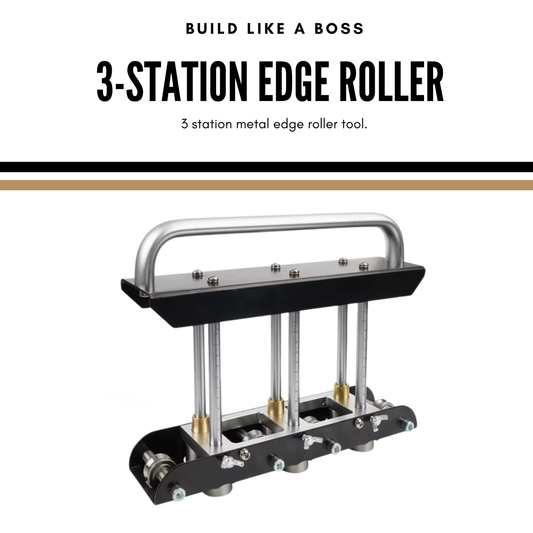 Brabus EdgeMaster 3-Station Roller™ | Professional Panel Bending Tool - Brabus Tools Inc