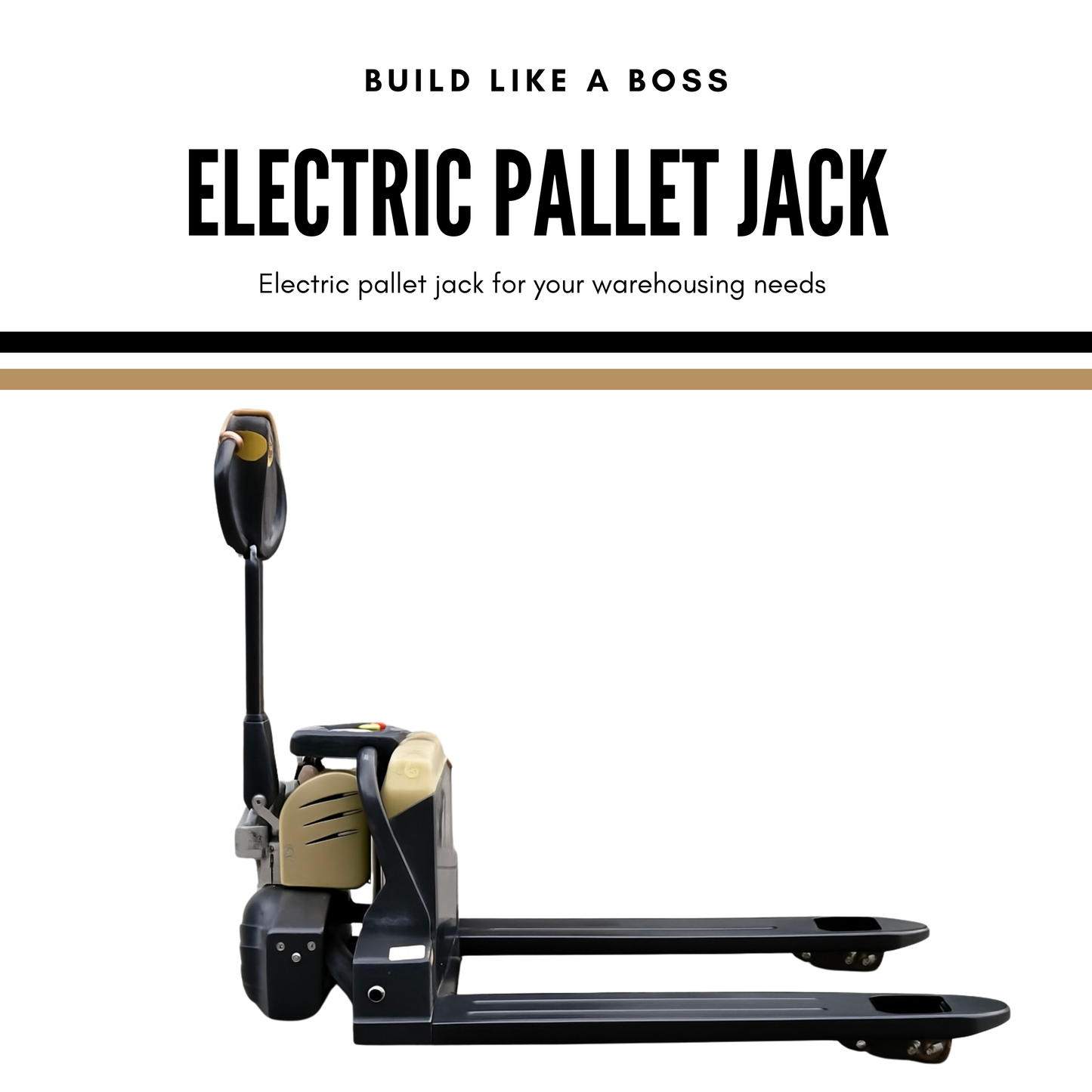 Brabus Lift-Jet™ E15 | Electric Pallet Jack (3300 lb Capacity) Lithium Battery - Brabus Tools Inc