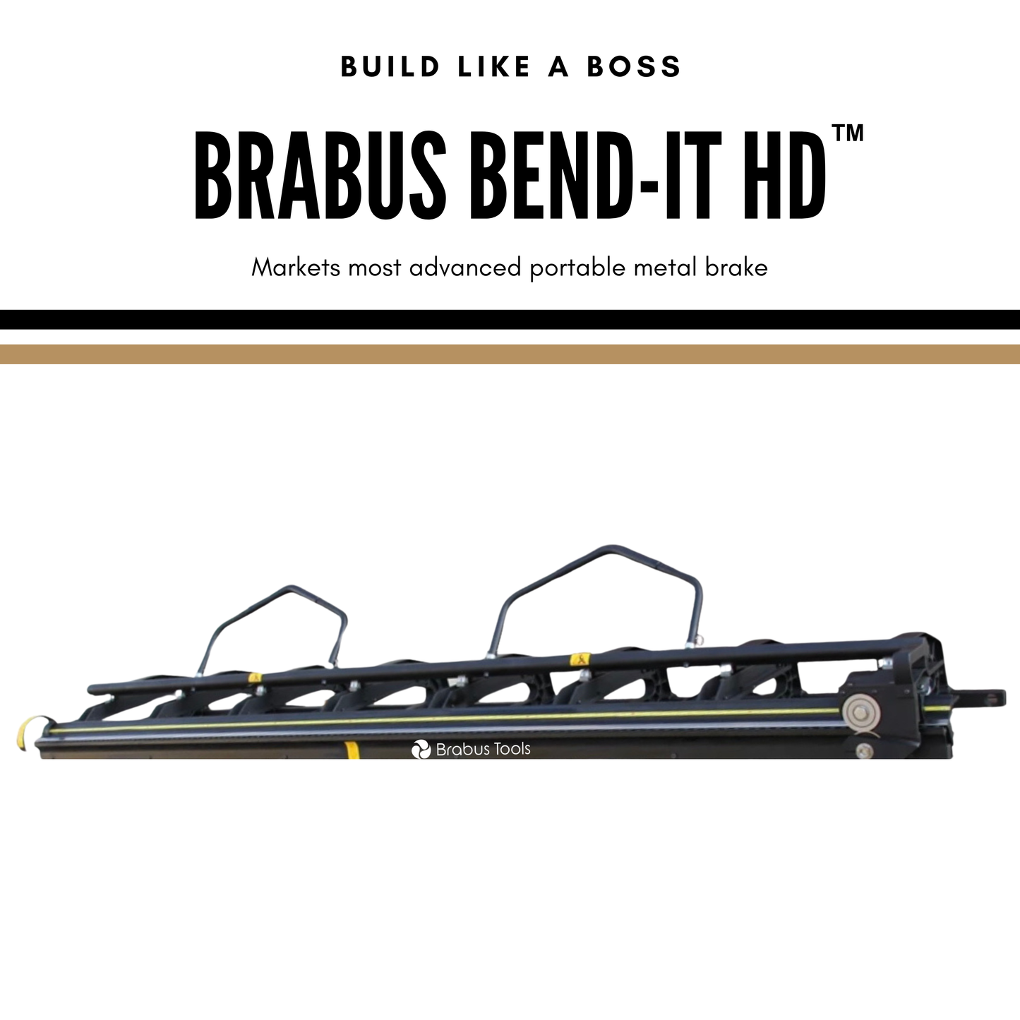 Brabus Bend-It HD™ | 22” Throat Heavy Duty Metal Brake 10’6”