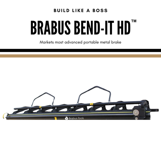 Brabus Bend-It HD™ | 22” Throat Heavy Duty Metal Brake 10’6”
