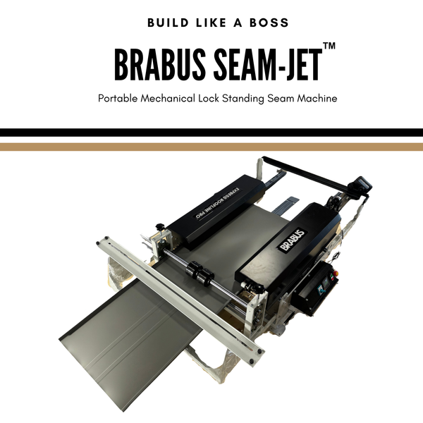 Brabus Seam-Jet™ | Portable Standing Seam Machine (Only machine)