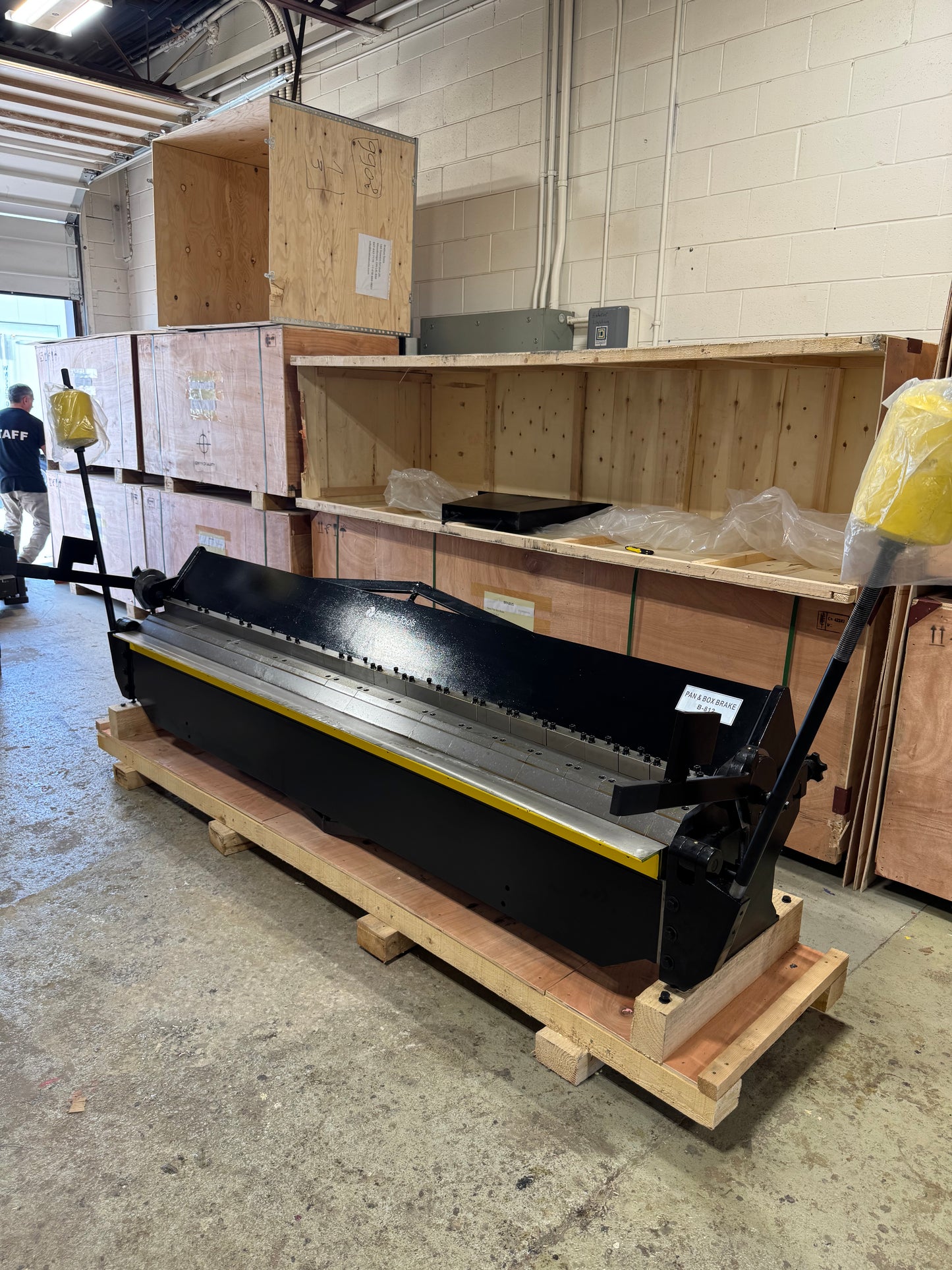 8ft Industrial Pan&Box Brake B-812