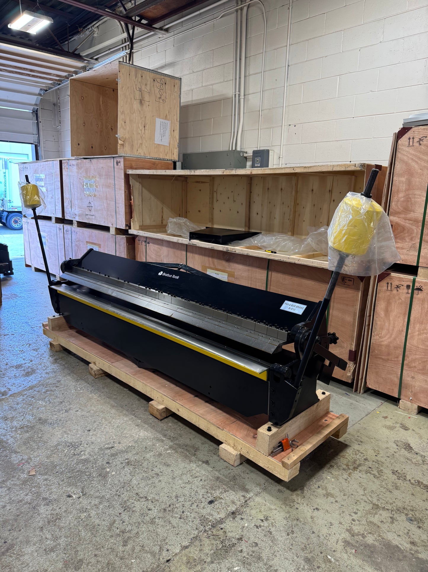 8ft Industrial Pan&Box Brake B-812