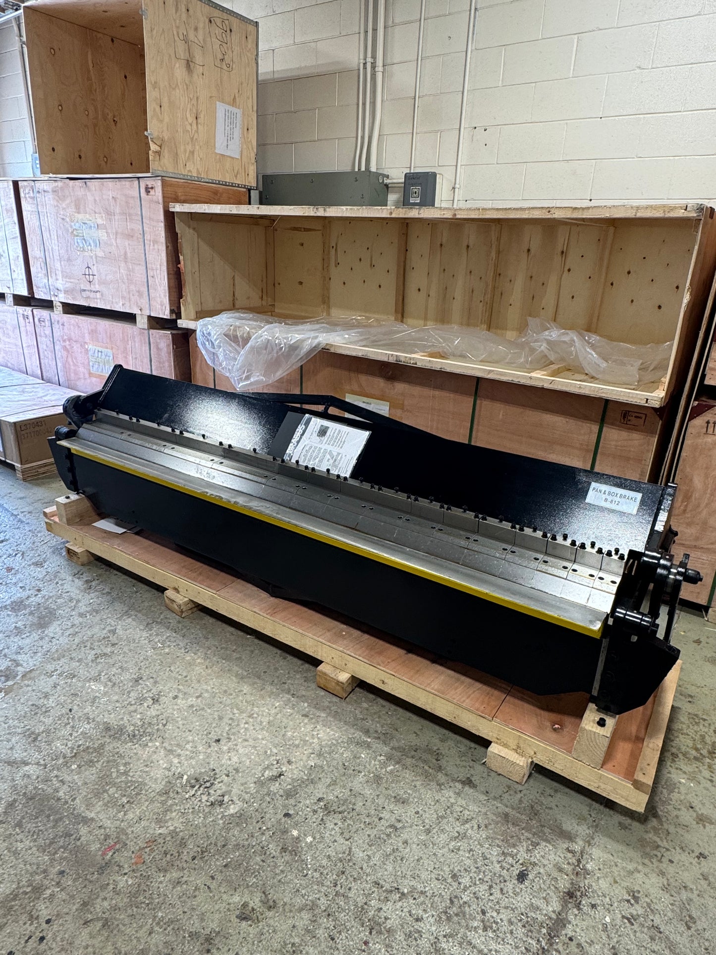 8ft Industrial Pan&Box Brake B-812