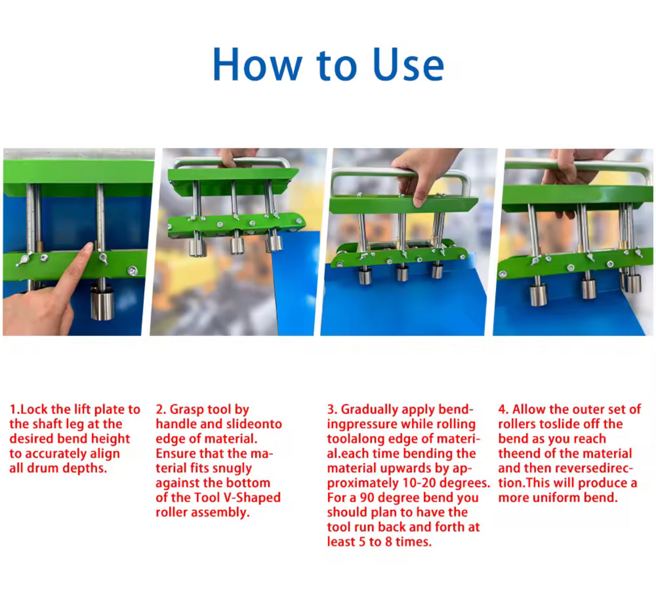 Brabus EdgeMaster 3-Station Roller™ | Professional Panel Bending Tool - Brabus Tools Inc